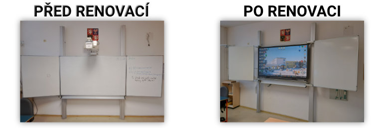 Renovace dotykovým panelem